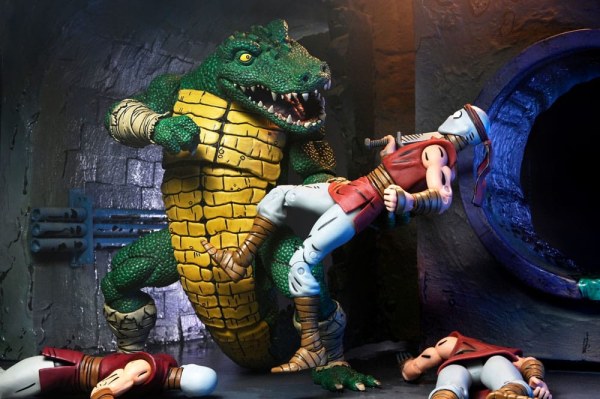 Ninja Turtles (Mirage Comics) Leatherhead beeldje 21 cm