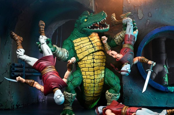 Ninja Turtles (Mirage Comics) Leatherhead beeldje 21 cm