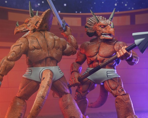 Ninja Turtles (Mirage Comics) Triceraton Gladiator beeldje 21 cm
