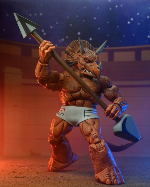 Ninja Turtles (Mirage Comics) Triceraton Gladiator beeldje 21 cm