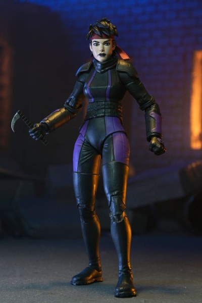 Ninja Turtles (The Last Ronin The Lost Years) beeldje Casey Marie met Last Ronin Motorfiets 18 cm