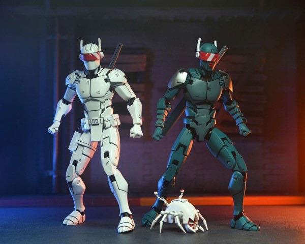 Ninja Turtles (The Last Ronin) pakket van 2 Synja Robots-beeldjes 18 cm
