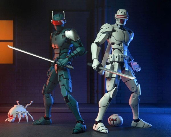 Ninja Turtles (The Last Ronin) pakket van 2 Synja Robots-beeldjes 18 cm