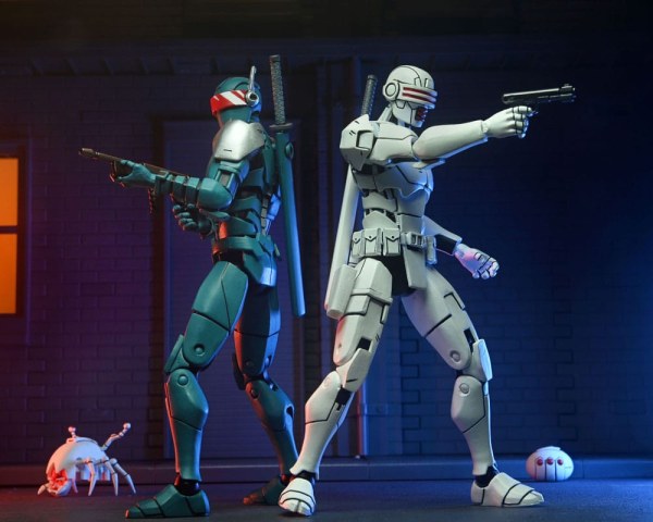 Ninja Turtles (The Last Ronin) pakket van 2 Synja Robots-beeldjes 18 cm