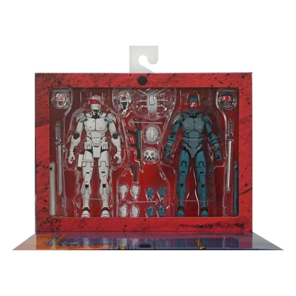 Ninja Turtles (The Last Ronin) pakket van 2 Synja Robots-beeldjes 18 cm