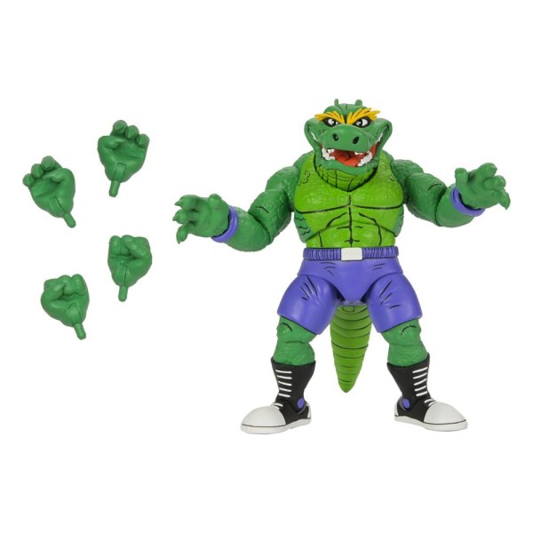 Ninja Turtles (Archie Comics) Stump Wrestling Leatherhead beeldje 18 cm