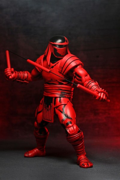 Ninja Turtles (Mirage Comics) Rood en Zwart Voet Enforcer beeldje 18 cm