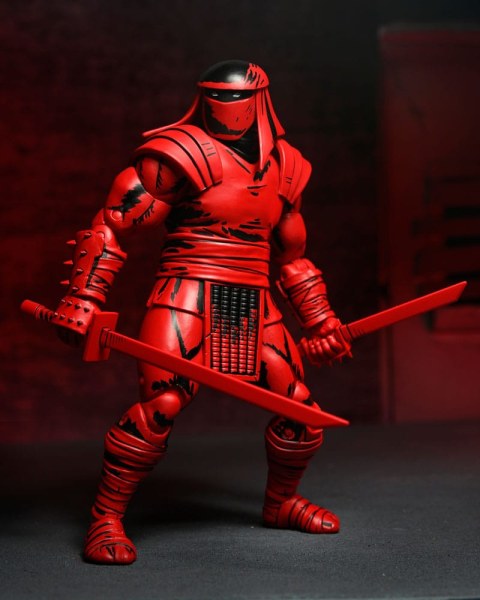 Ninja Turtles (Mirage Comics) Rood en Zwart Voet Enforcer beeldje 18 cm