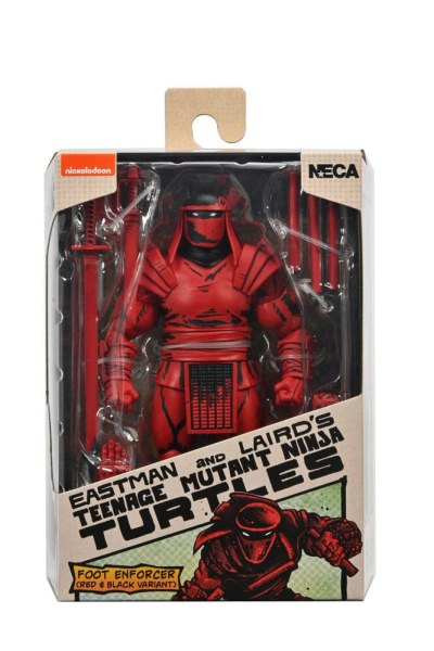 Ninja Turtles (Mirage Comics) Rood en Zwart Voet Enforcer beeldje 18 cm