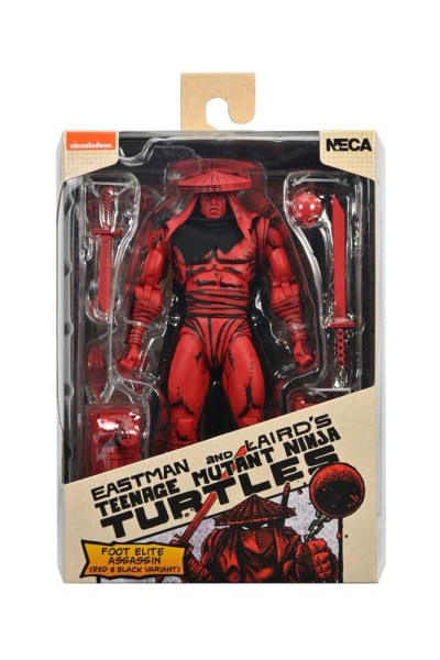 Ninja Turtles (Mirage Comics) Rood en Zwart Voet Assassin beeldje 18 cm