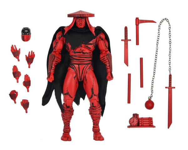 Ninja Turtles (Mirage Comics) Rood en Zwart Voet Assassin beeldje 18 cm