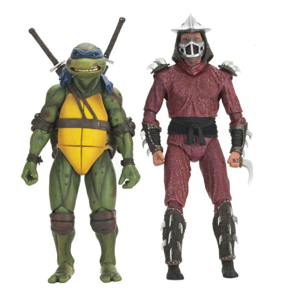 Ninja Turtles (1990 Film) Roof Top Battle Shredder vs Leo beeldje 18 cm