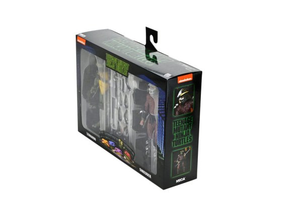 Ninja Turtles (1990 Film) Roof Top Battle Shredder vs Leo beeldje 18 cm