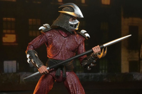 Ninja Turtles (1990 Film) Roof Top Battle Shredder vs Leo beeldje 18 cm