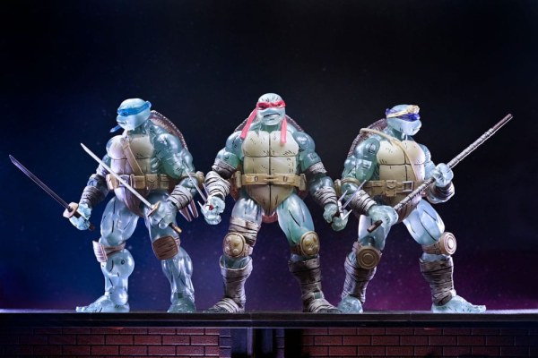 Ninja Turtles (The Last Ronin) pakket van 3 Ghost Brothers-beeldjes 18 cm