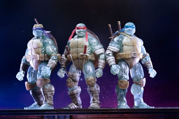 Ninja Turtles (The Last Ronin) pakket van 3 Ghost Brothers-beeldjes 18 cm