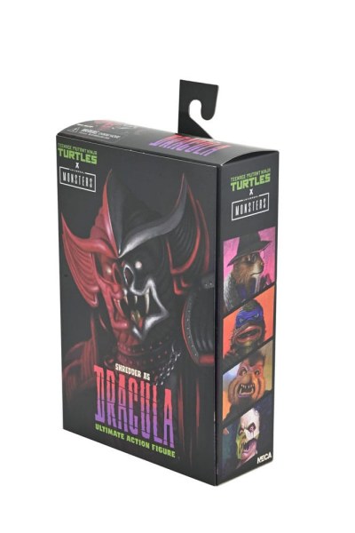 Ninja Turtles x Universal Monsters Shredder als Dracula Classic Colors beeldjes 18 cm