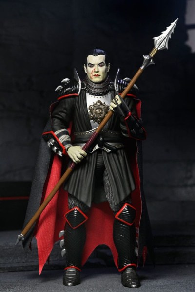 Ninja Turtles x Universal Monsters Shredder als Dracula Classic Colors beeldjes 18 cm