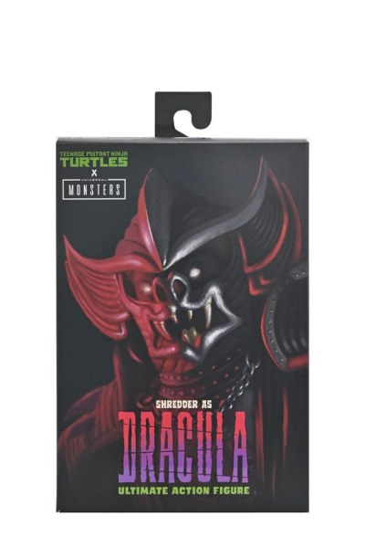 Ninja Turtles x Universal Monsters Shredder als Dracula Classic Colors beeldjes 18 cm