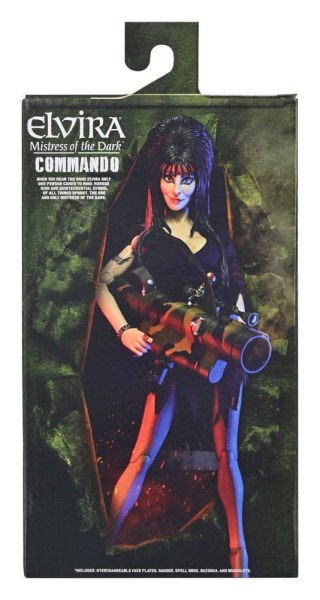 Elvira, Meesteres van het Donkergeklede Commando Elvira 20 cm beeldje