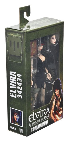 Elvira, Meesteres van het Donkergeklede Commando Elvira 20 cm beeldje