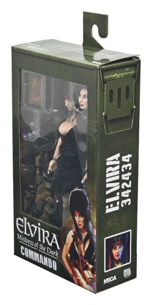 Elvira, Meesteres van het Donkergeklede Commando Elvira 20 cm beeldje
