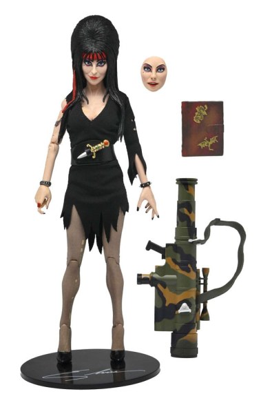 Elvira, Meesteres van het Donkergeklede Commando Elvira 20 cm beeldje