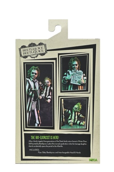 Beetlejuice Beetlejuice beeldje 7 Schaal Ultimate Striped Suit Beetlejuice 18 cm