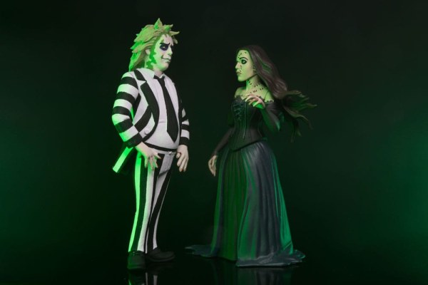 Beetlejuice Beetlejuice-pakket 2 Toony Terrors Beetlejuice & Delores-beeldjes 15 cm