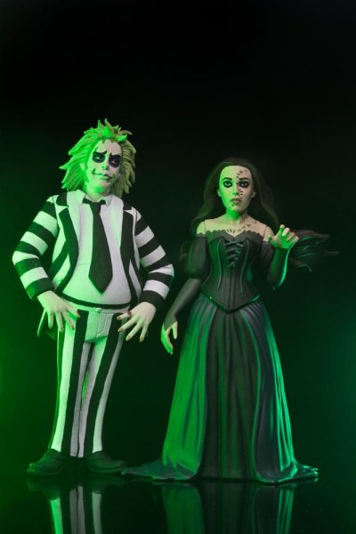 Beetlejuice Beetlejuice-pakket 2 Toony Terrors Beetlejuice & Delores-beeldjes 15 cm