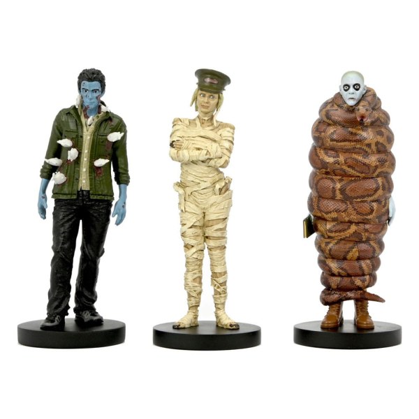 Beetlejuice Beetlejuice pakket 3 beeldjes Immigratiehal 1 10 cm