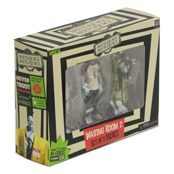 Beetlejuice Beetlejuice verpakking van 3 Waiting Room 2 beeldjes 10 cm