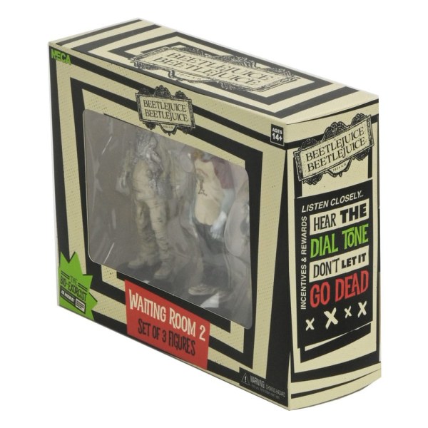Beetlejuice Beetlejuice verpakking van 3 Waiting Room 2 beeldjes 10 cm