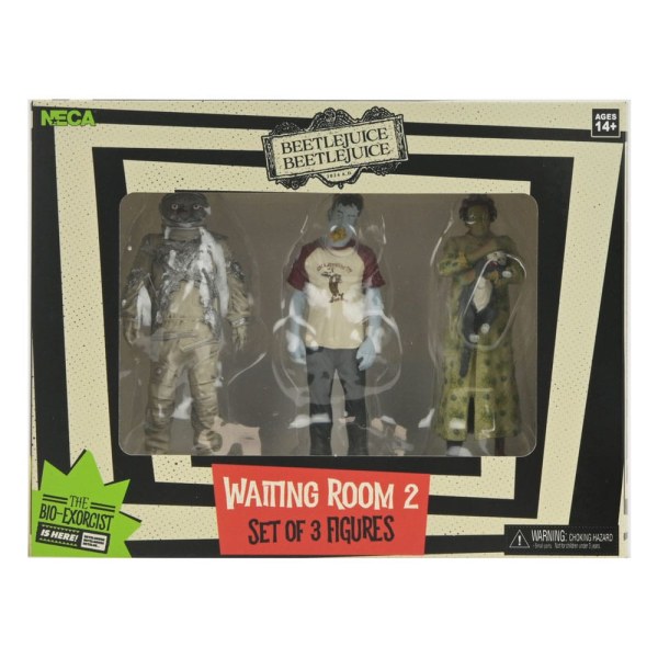 Beetlejuice Beetlejuice verpakking van 3 Waiting Room 2 beeldjes 10 cm