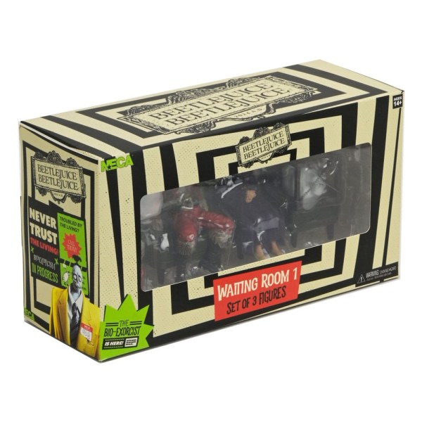 Beetlejuice Beetlejuice pakket 3 beeldjes Wachtkamer 1 10 cm