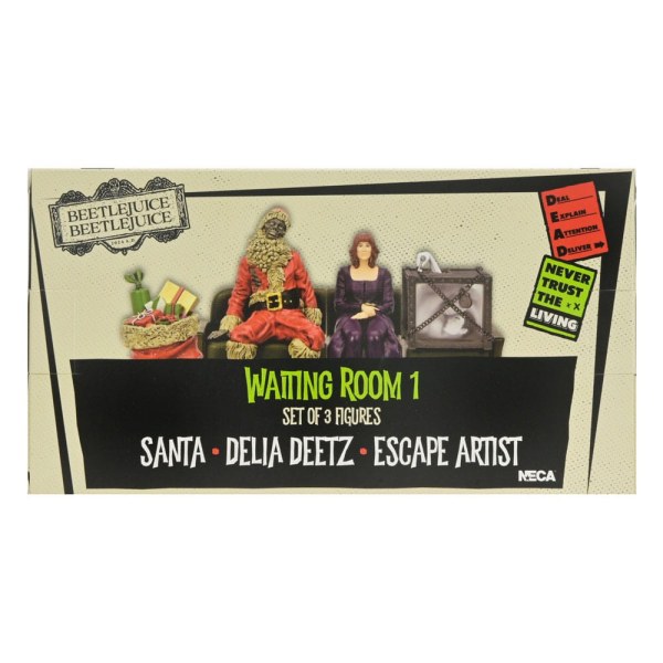 Beetlejuice Beetlejuice pakket 3 beeldjes Wachtkamer 1 10 cm