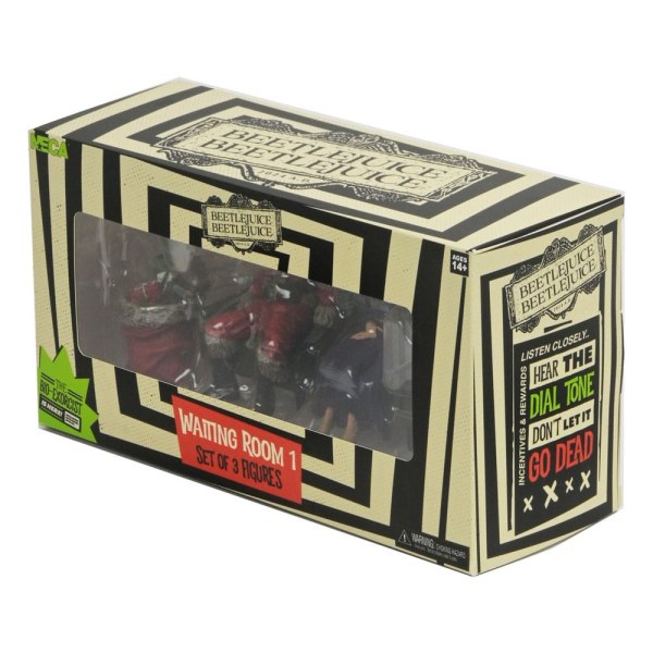 Beetlejuice Beetlejuice pakket 3 beeldjes Wachtkamer 1 10 cm