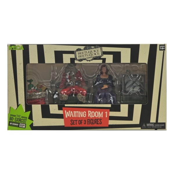 Beetlejuice Beetlejuice pakket 3 beeldjes Wachtkamer 1 10 cm