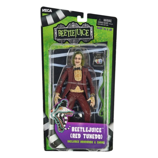 Beetlejuice 1988 Beetlejuice Red Tuxedo beeldje 18 cm