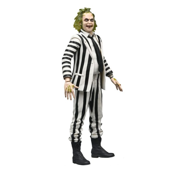 Beetlejuice 1988 beeldje Beetlejuice Zwart-wit gestreept pak 18 cm