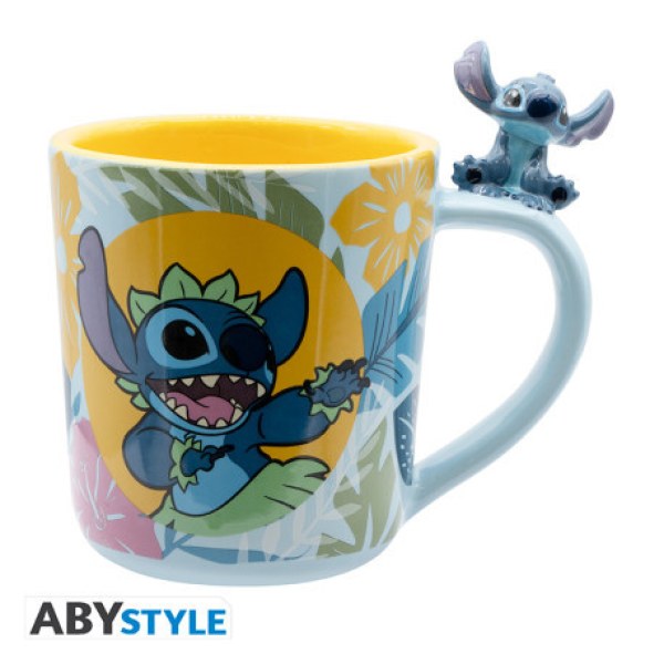 3D Beker Handvat - Hawaiian Stitch - Disney Lilo & Stitch