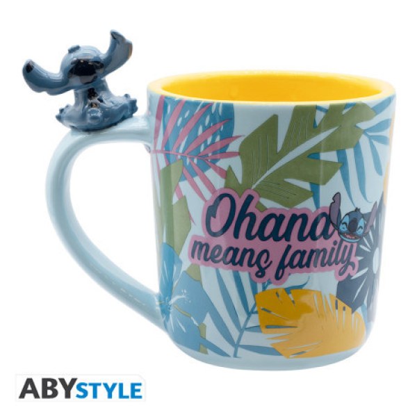 3D Beker Handvat - Hawaiian Stitch - Disney Lilo & Stitch