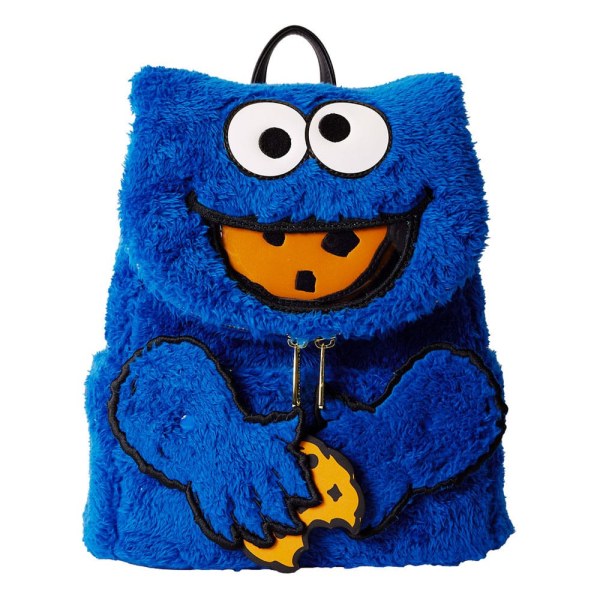 1, Sesame Street by Loungefly Pluche Mini Cookie Monster Rugzak