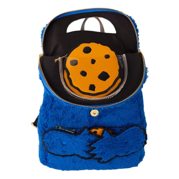 1, Sesame Street by Loungefly Pluche Mini Cookie Monster Rugzak