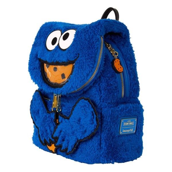1, Sesame Street by Loungefly Pluche Mini Cookie Monster Rugzak