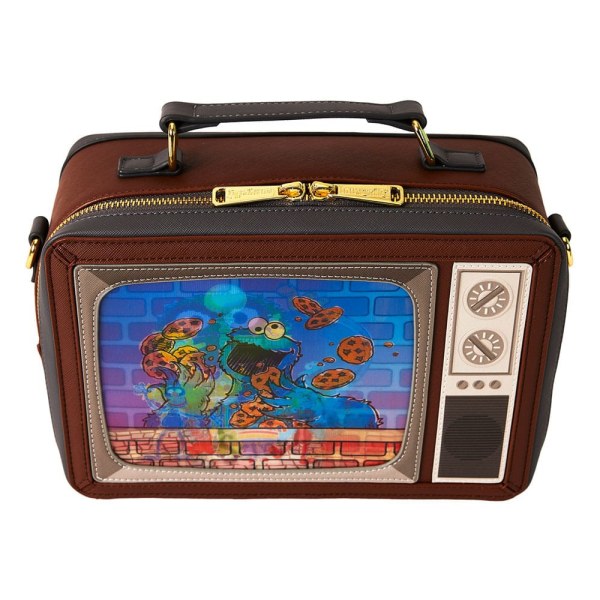 1, Sesame Street by Loungefly Retro TV schoudertassen