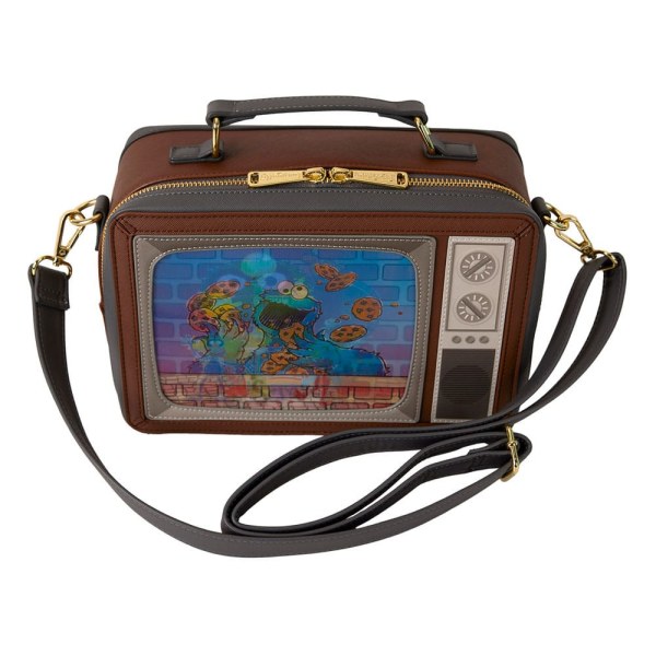 1, Sesame Street by Loungefly Retro TV schoudertassen