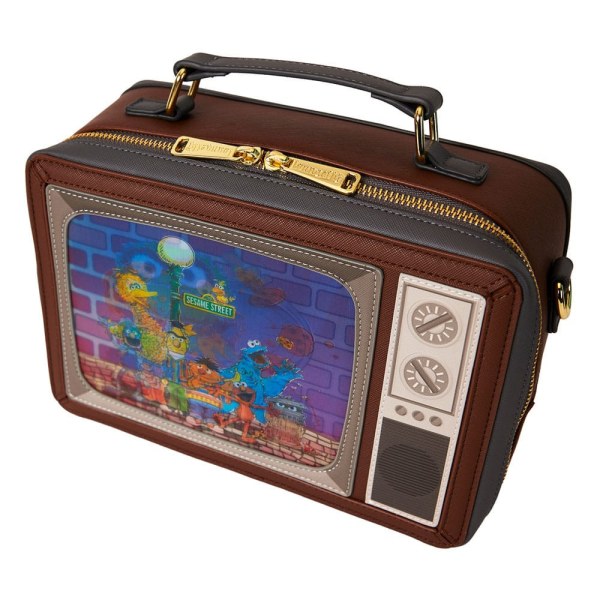 1, Sesame Street by Loungefly Retro TV schoudertassen