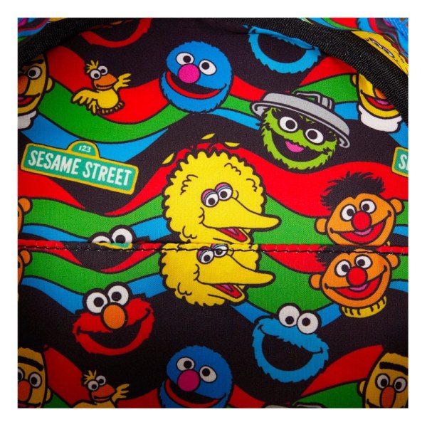 1, Sesame Street by Loungefly Retro TV schoudertassen