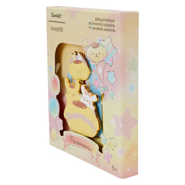 Loungefly Sanrio Pompompurin emaille pin